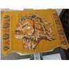 Image 3 : SKETCH or PAINTING CARRY CASE - Patterns inside & Velvet wall hanging - LION