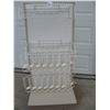 Image 1 : PEGBOARD RACK (2 Ft X 4 1/2 Ft) with wire shelfs and display & 2 solid metal shelfs - Used in Scrapb