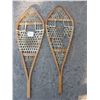 Image 1 : PAIR of SNOW SHOES -  14" X 42"   Some damage