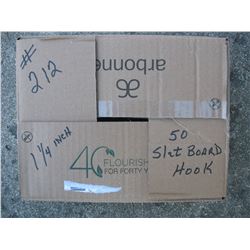 SLAT BOARD HOOKS - Lot of 50  -  1 1/4 inches