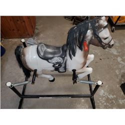 Spring Horse 43 inches tall, 32 wide, 42 long