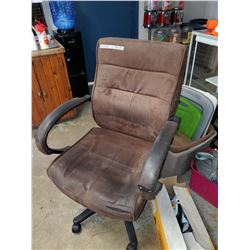 Brown office chair