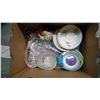 Image 1 : Box With Glassware And Random Dishes