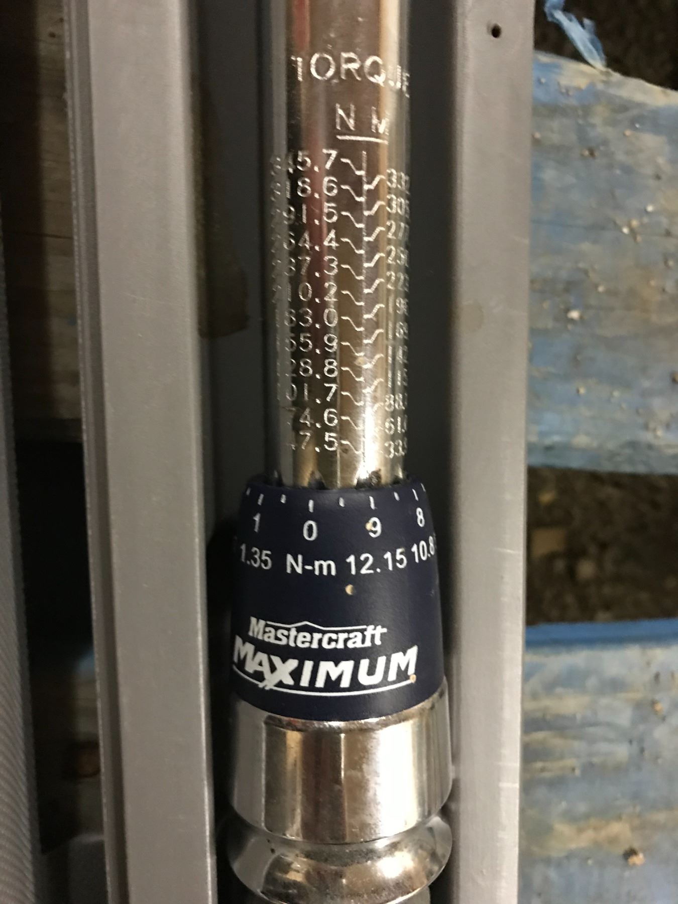 Mastercraft Torque Wrench 250ft lbs