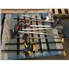 Image 1 : Lot of Woodworking Clamps