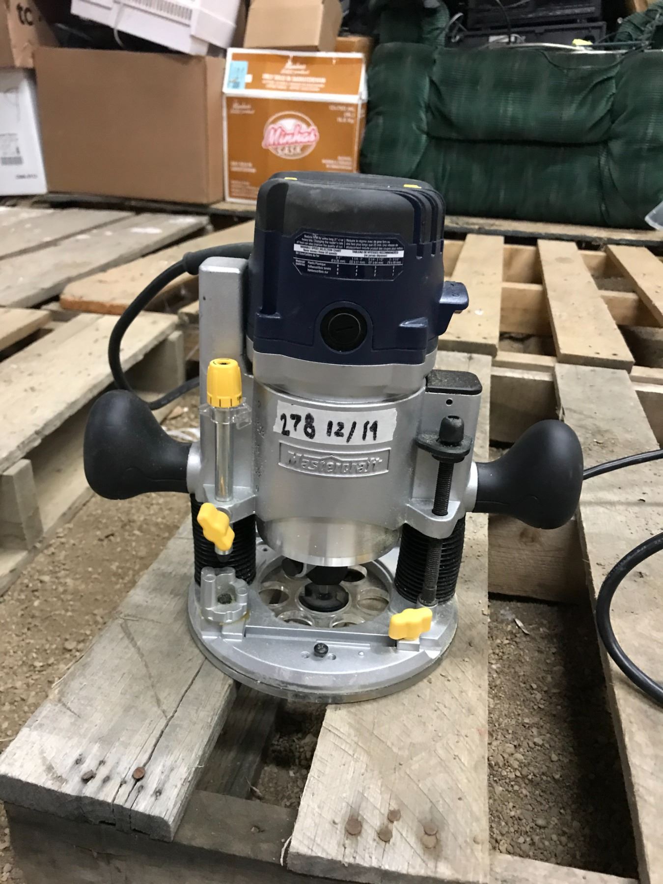 Mastercraft Digital Plunge Router