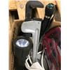 Image 2 : Pipe Wrench & Buck Knife & Drafting Set & Misc.
