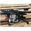 Image 2 : Lot of Fishing Rods & Tackel Box