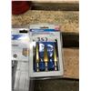 Image 3 : Step Drill Bit Set / Wood Auger Bit Set  (New In Packaging)