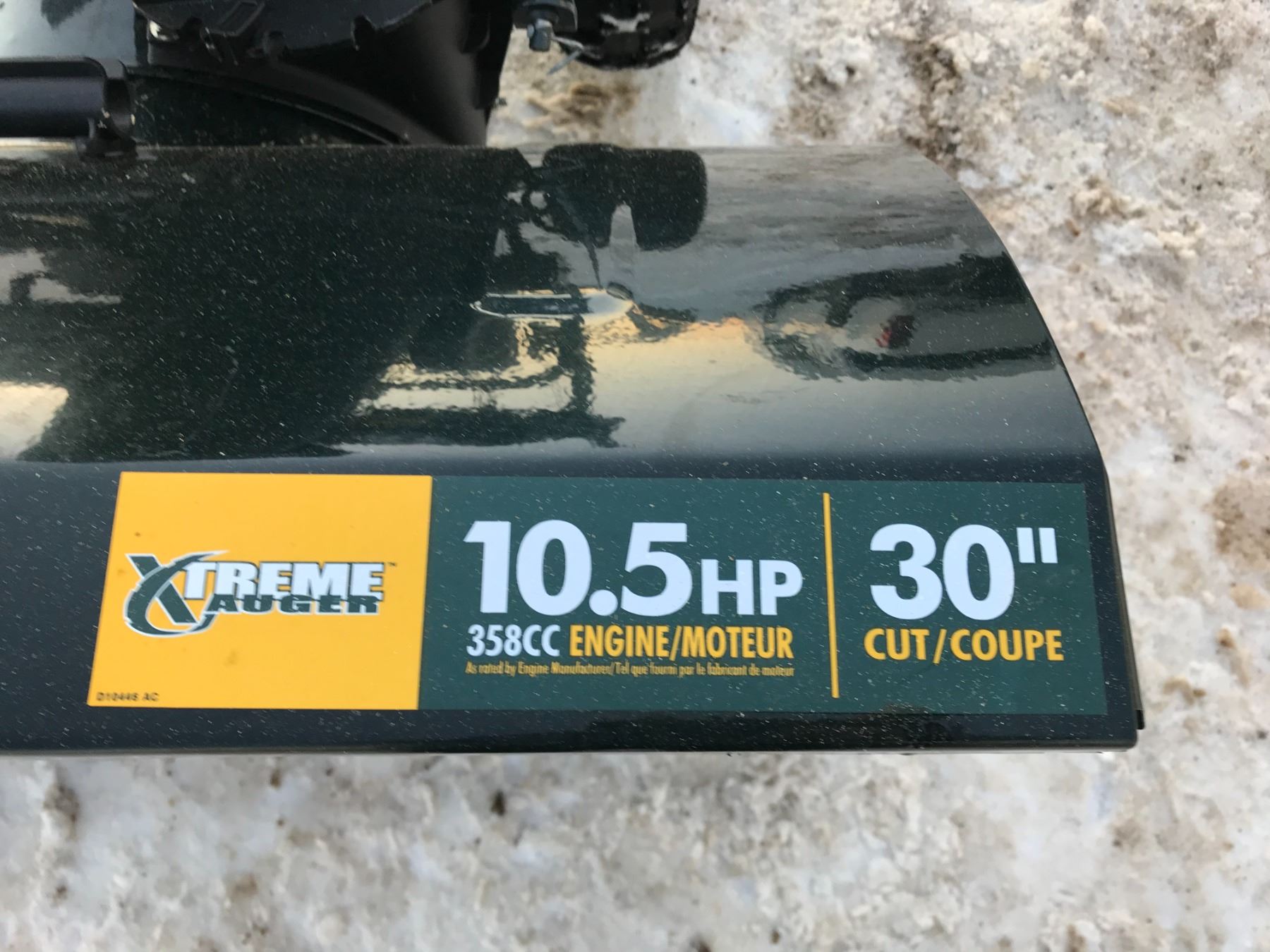 Yardworks 10.5hp 30inch Snowblower Yardworks 10.5hp 30inch Snowblower