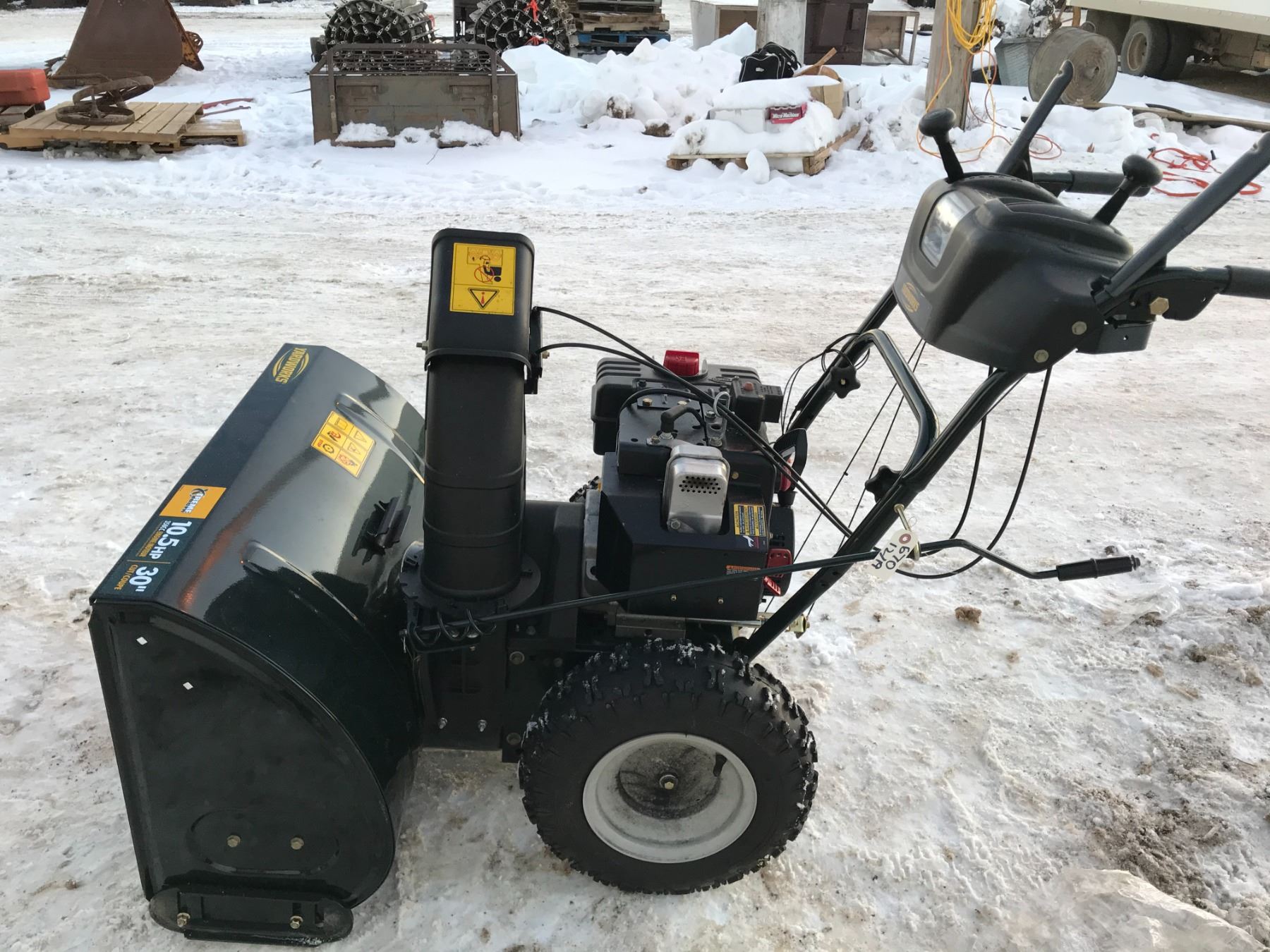 Yardworks 10.5hp 30inch Snowblower Schmalz Auctions Yardworks 10.5hp 30inch Snowblower Schmalz Auctions