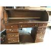 Image 2 : Vintage Roll Top Desk (Roll up Door Missing)
