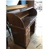Image 4 : Vintage Roll Top Desk (Roll up Door Missing)