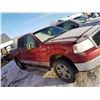 Image 3 : 2007 Ford F150 4X4 red 1FTPW14V07FB20994