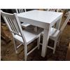 Image 2 : TABLE & 4 CHAIRS 31.5 X 31.5 X 30"H