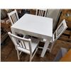 Image 3 : TABLE & 4 CHAIRS 31.5 X 31.5 X 30"H
