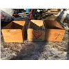 Image 1 : 3 Wooden Crates