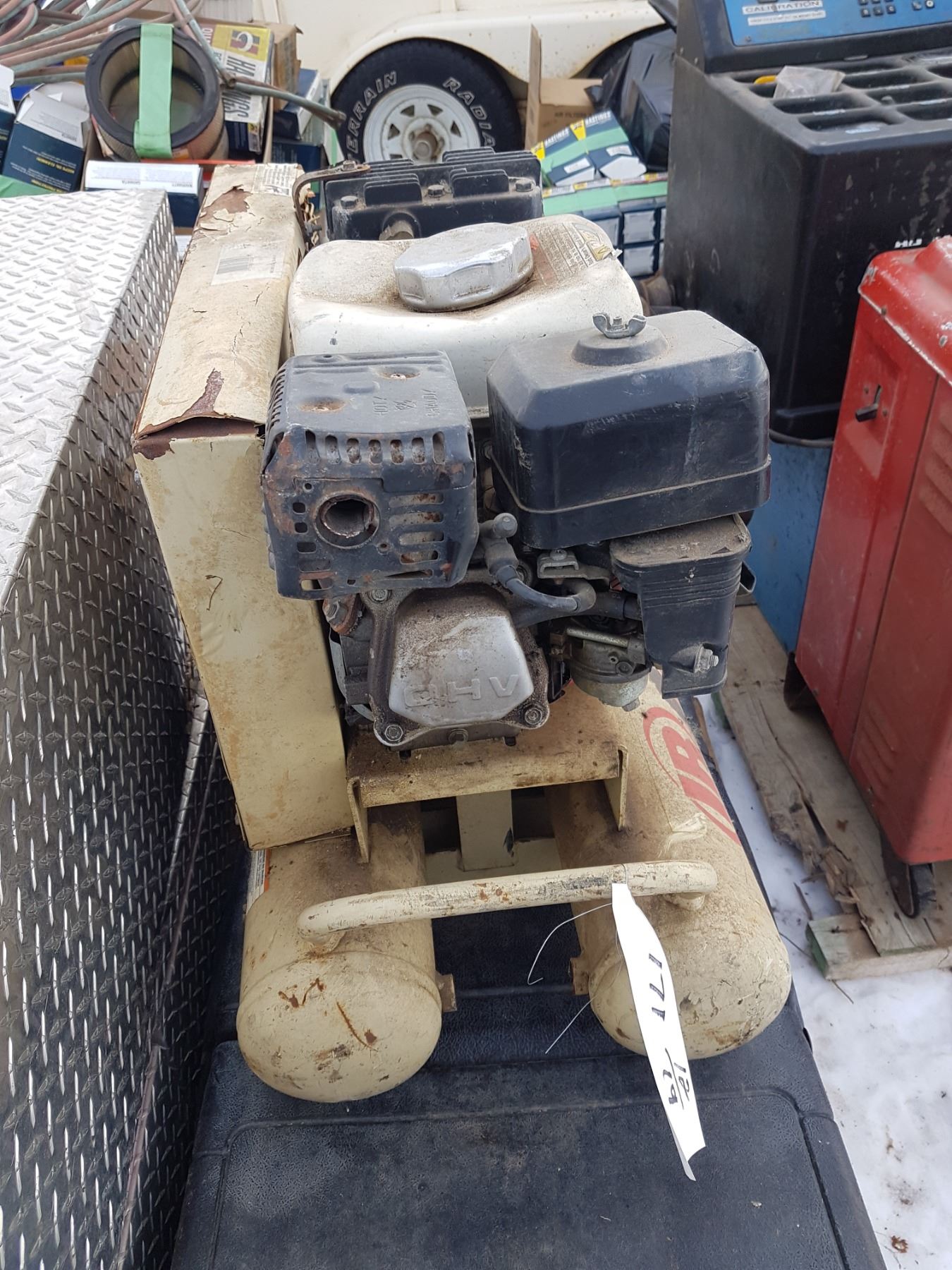 Ingersoll Rand Gas Powered Air Compressor Schmalz Auctions Ingersoll Rand Gas Powered Air Compressor Schmalz Auctions