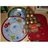 Image 1 : X-MAS PLATE, TRAY & BALLS
