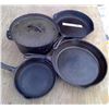 Image 2 : Lot of Cast Iron Cookware