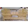 Image 2 : 1 - Double Children's Chair  51 x 18 1/2 x 24"H