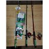 Image 1 : 3 - Fishing Rods & Tackle Box