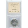 Image 2 : 1957 1 WATERLINE SILVER DOLLAR. ICCS-CERTIFIED MS-62. BRIGHT WHITE.