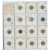 Image 1 : LOT OF 15 DIFFERENT CANADIAN SILVER 5 CENTS 1902H – 1920. INCLUDES 1902H LARGE H, 1903H, 1905, 1906,