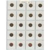 Image 2 : LOT OF 20 DIFFERENT CANADIAN SMALL CENTS VARIETIES: 1940 TO 1964. INCLUDES DIE CRACKS, PLUGS, PARTIA