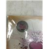 Image 2 : 2009 COLOURIZED DOVES AND RINGS 25 CENTS OCCASIONS WEDDING CARD AND COIN. MINTAGE OF 7,571. BU. IN F