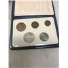 Image 3 : BRITAIN’S FIRST DECIMAL COINS. SET OF 5 1971 UNC COINS HOUSED IN ROYAL MINT FOLDER OF ISSUE.