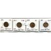 Image 1 : LOT OF 4 INDIAN HEAD CENTS