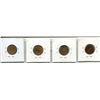 Image 2 : LOT OF 4 INDIAN HEAD CENTS