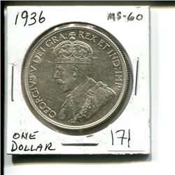1936 MS-GRADE SILVER DOLLAR