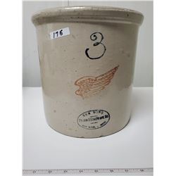 REDWING 3 (THREE) GALLON CROCK