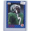 Image 1 : RITCHIE HALL, SASKATCHEWAN ROUGHRIDERS DB, CFL FOOTBALL CARD. 1991 AW SPORTS. GEM UNC.