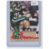 Image 1 : DAVE RIDGEWAY, SASKATCHEWAN ROUGHRIDERS PK, CFL FOOTBALL CARD. 1991 ROYAL STUDIOS. GEM UNC.