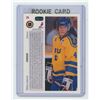 Image 2 : NIKLAS LIDSTRORM, SWEDISH NATIONAL TEAM, CANADA CUP GOLD MEDAL WINNER HOCKEY CARD. 1991 UPPER DECK. 