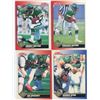 Image 1 : LOT OF 4 NEW YORK JETS, NFL, FOOTBALL CARDS. INCLUDES TERANCE MATHIS & JOHNNY HECTOR. 1991 SCORE. AL