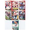Image 1 : LOT OF 7 ATLANTA FALCONS, NFL FOOTBALL CARDS. INCLUDES ANDRE RISON & KEITH JONES. 1991 SCORE. ALL GE