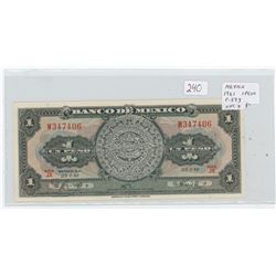 MEXICO. 1961 1 PESO. MAYAN CALENDAR. P-59G. UNC.