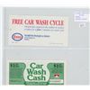 Image 1 : LOT OF 2 DIFFERENT CAR WASH SCRIP. INCLUDES ESSO AND PETRO-CANADA.