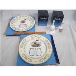 4 PIECES OF BOXED ANSLEY CHINA