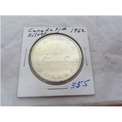 1962 CANADIAN SILVER DOLLAR