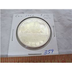 1966 CANADIAN SILVER DOLLAR