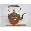 Image 2 : ANTIQUE ENGLISH COPPER KETTLE HAND MADE CIRCA 1870