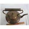 Image 3 : ANTIQUE ENGLISH COPPER KETTLE HAND MADE CIRCA 1870