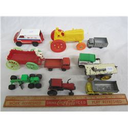 LOT OF TOY CARS ECT LESNEY , TONKA ECT.