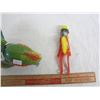 Image 2 : LOT OF 2 TOYS MONKEY AND WIND UP PEACOCK