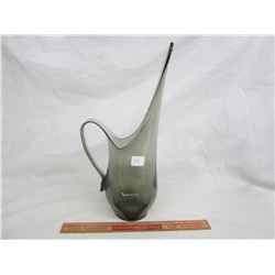 LARGE 1950'S ART GLASS PITCHER NO DAMAGE